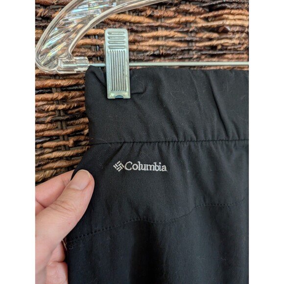 Columbia Omni Shield Athletic Pants Women's Medium Black Running Workout Cinched - Picture 5 of 7